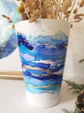 Load image into Gallery viewer, Tall Seascape Vase
